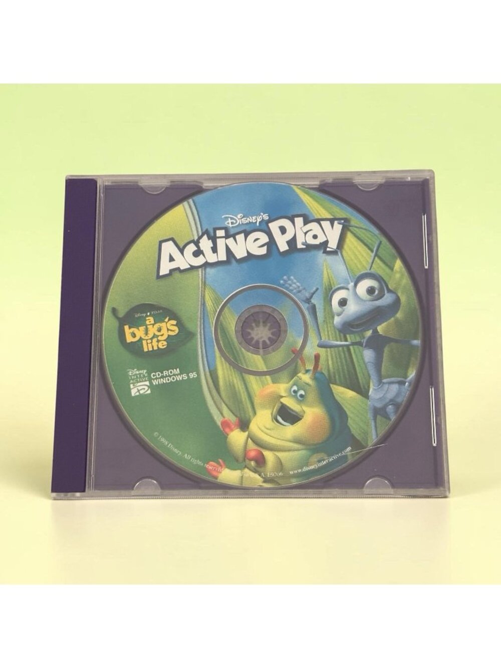 Vintage Game Disney's Active Play A Bug's Life CD-ROM Windows PC